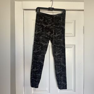 Express Black and Gray Camo Soft Leggings